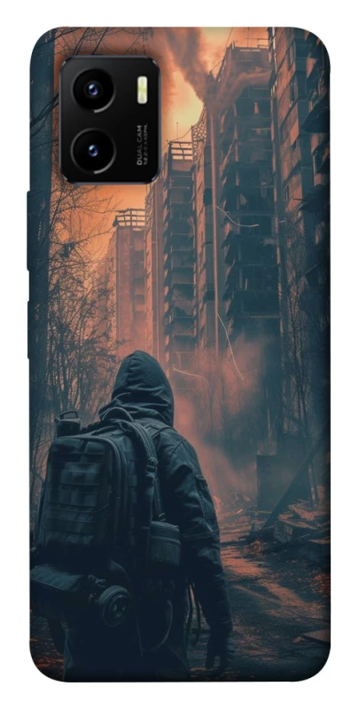 Чехол на Vivo Y15s Сталкер v8 фото 1 из 1