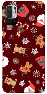 Чехол на Xiaomi Redmi Note 10 5G Новогодний v6 фото 1 из 1