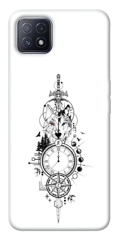 Чехол на Oppo A73 Tattoo ver.8 фото 1 из 1