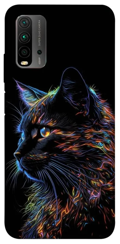 Чохол на Xiaomi Redmi 9T Чорний кіт фото 1 з 1
