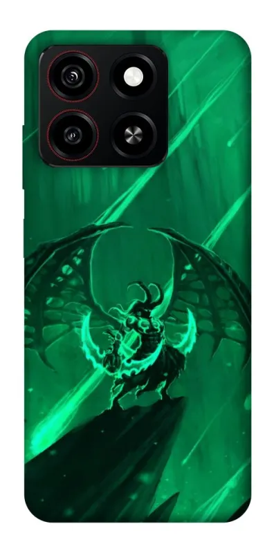 Чехол на ZTE Blade A35 4G Warcraft Illidan фото 1 из 1