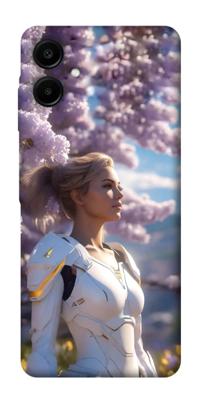 Чохол на Samsung Galaxy A07 Cyber space girl ver.1 фото 1 з 1