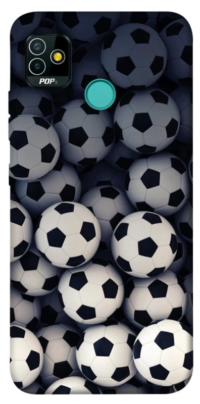 Чохол на TECNO POP 5 Футбольні м'ячи фото 1 з 1