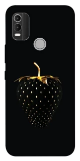 Чехол на Nokia C21 Plus Черная клубника фото 1 из 1