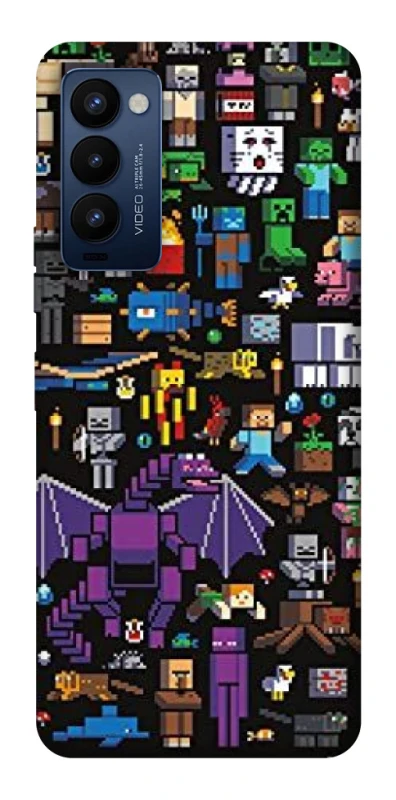 Чохол на TECNO Camon 18 Pro Minecraft v5 фото 1 з 1