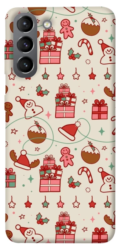 Чехол на Samsung Galaxy S21 Новогодний v14 фото 1 из 1