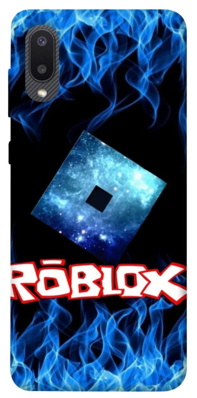 Чохол на Samsung Galaxy A02 Roblox Galaxy Flame Logo фото 1 з 1
