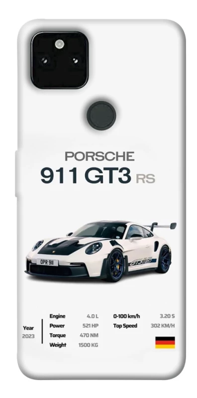 Чохол на Google Pixel 5A Porsche 911 GT3 фото 1 з 1