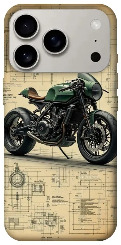 Чехол на Apple iPhone 18 Pro Bike model фото 2 из 2