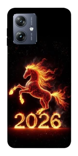 Чохол на Motorola Moto G54 Red Fire Horse ver.1 фото 1 з 1