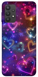 Чохол на Samsung Galaxy A32 (A325F) 4G Drawn hearts фото 1 з 1