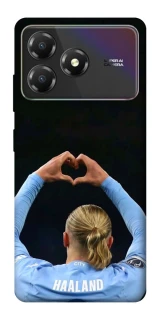 Чехол на ZTE Blade A36 Erling Haaland V2 фото 1 из 1