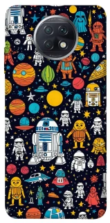 Чехол на Xiaomi Redmi Note 9 5G / Note 9T Star Wars background ver.2 фото 1 из 1