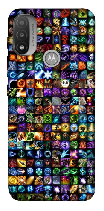 Чохол на Motorola Moto E20 Abilities menu ver.1 фото 1 з 1
