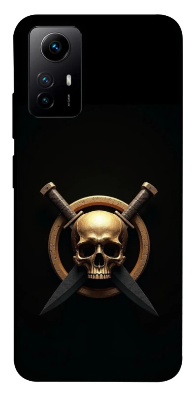 Чохол на Xiaomi Redmi Note 12S Golden Skull фото 1 з 1