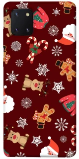 Чехол на Samsung Galaxy Note 10 Lite (A81) Новогодний v6 фото 1 из 1