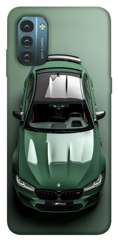 Чехол на Nokia G21 BMW green фото 1 из 1