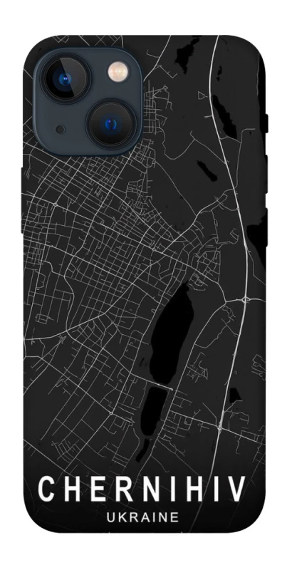 Чехол на Apple iPhone 13 mini (5.4") Chernihiv map фото 1 из 1