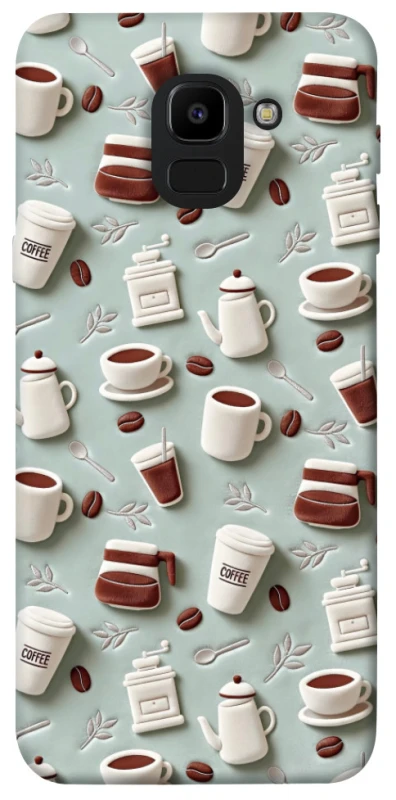 Чехол на Samsung J600F Galaxy J6 (2018) Your Coffee ver.2 фото 1 из 1