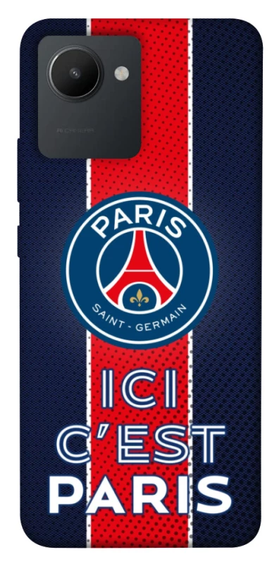 Чохол на Realme C30s FC PSG v1 фото 1 з 1