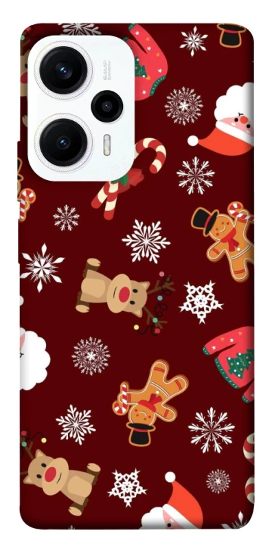 Чехол на Xiaomi Poco F5 / Note 12 Turbo Новогодний v6 фото 1 из 1