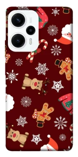 Чехол на Xiaomi Poco F5 / Note 12 Turbo Новогодний v6 фото 1 из 1
