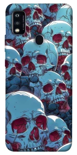 Чехол на ZTE Blade A51 Skulls v2 фото 1 из 1