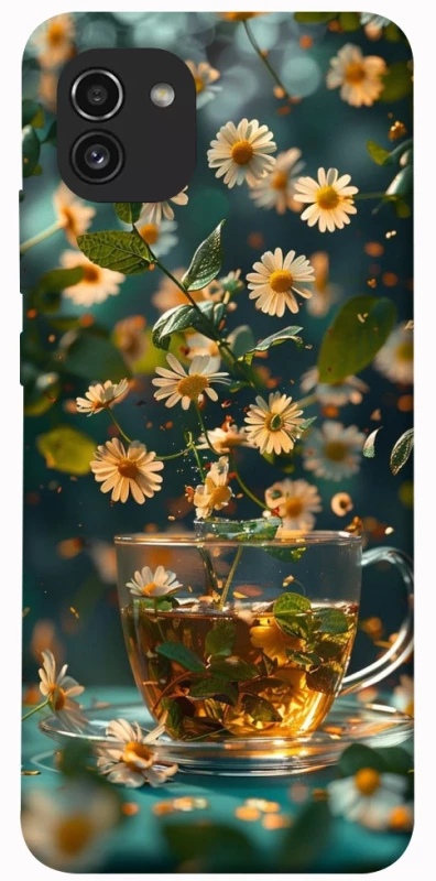 Чехол на Samsung Galaxy A03 Flowers v15 фото 1 из 1