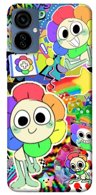 Чехол на TECNO Camon 19 Neo Dandy world collage фото 1 из 1