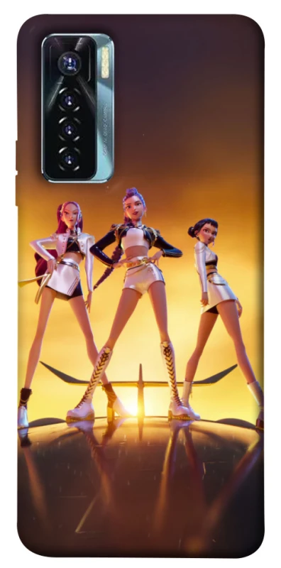 Чехол на TECNO Camon 17 Pro K-Pop Demon Hunters ver.2 фото 1 из 1