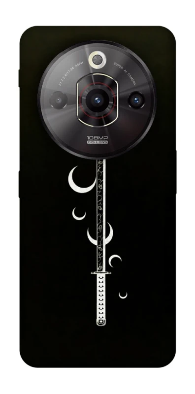 Чехол на ZTE Nubia Focus Pro Самурай всегда с катаной фото 1 из 1