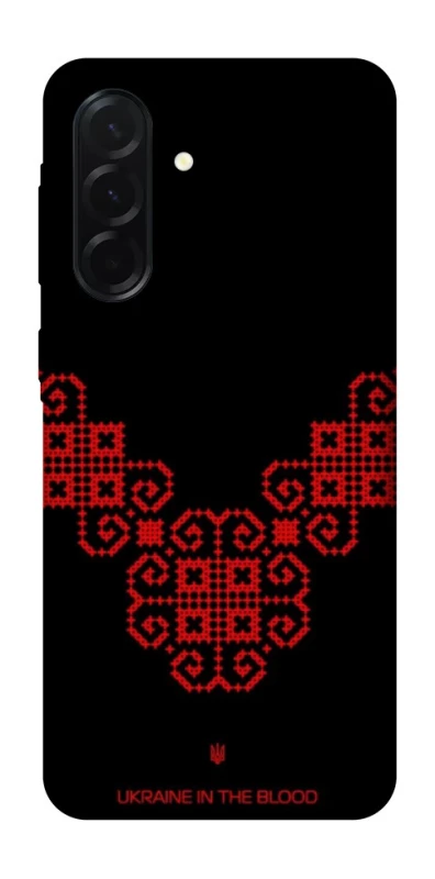 Чохол на Samsung Galaxy A37 5G Чорно-червона вишиванка фото 1 з 1