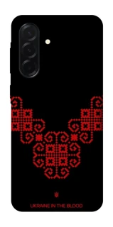 Чохол на Samsung Galaxy A37 5G Чорно-червона вишиванка фото 1 з 1