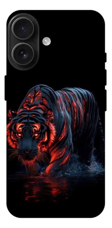 Чехол на Apple iPhone 17 (6.3") fire tiger фото 1 из 1