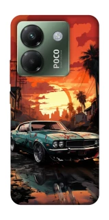 Чохол на Xiaomi Poco M7 pro 5G Car at sunset фото 1 з 1