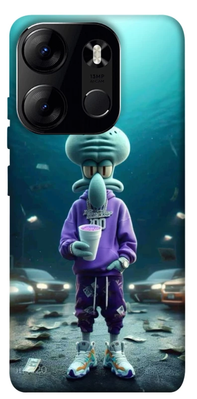 Чехол на Tecno Spark Go 2023 Сквидвард фото 1 из 1