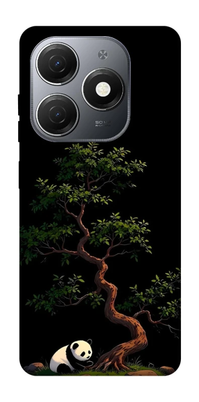Чохол на TECNO Spark 20 Panda and tree фото 1 з 1