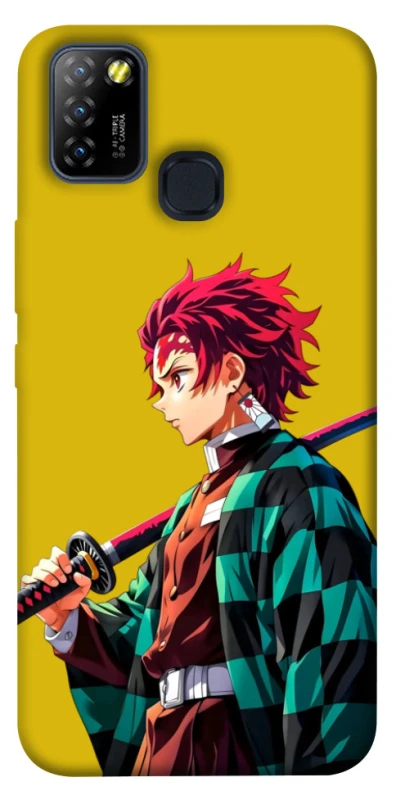 Чохол на Infinix Hot 10 Lite Tanjiro Kamado v2 фото 1 з 1