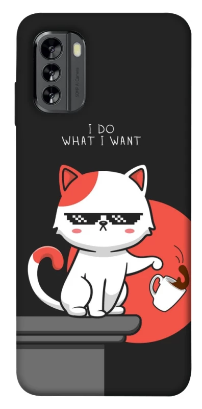 Чехол на Nokia G60 I do what i wont фото 1 из 1