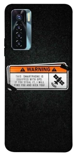 Чохол на TECNO Camon 17 Pro Warning фото 1 з 1