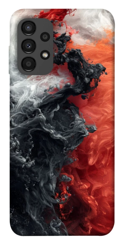 Чохол на Samsung Galaxy A13 4G Black and Red фото 1 з 1