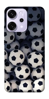 Чехол на Oppo Reno 14 Pro Футбольные мячи фото 1 из 1