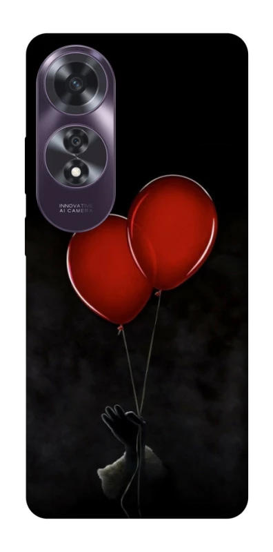 Чехол на Oppo A60 Reds Balloons фото 1 из 1