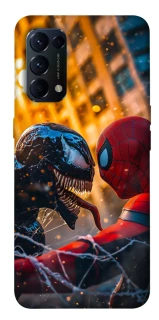 Чехол на Oppo Reno 5 4G Venom vs Spiderman фото 1 из 1