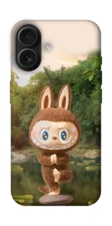 Чохол на Apple iPhone 16 Labubu Yoga фото 1 з 1