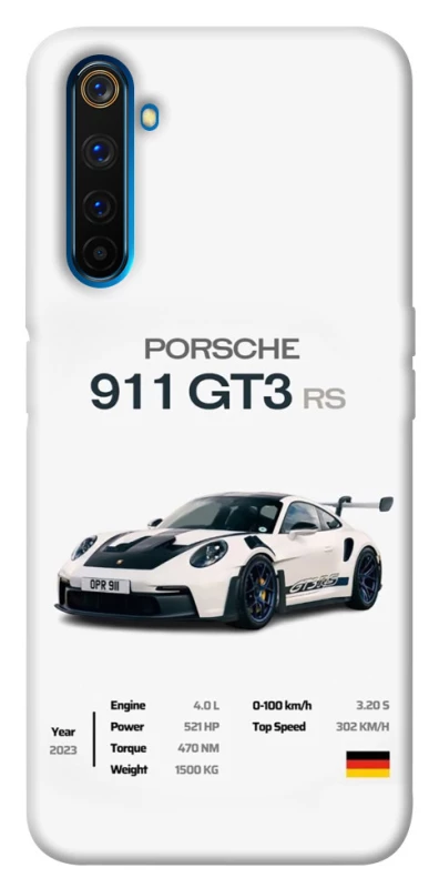 Чохол на Realme 6 Pro Porsche 911 GT3 фото 1 з 1