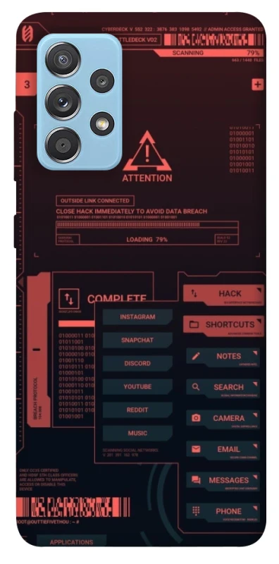 Чохол на Samsung Galaxy A52 4G / A52 5G Attention фото 1 з 1