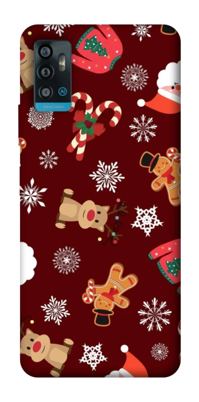 Чехол на ZTE Blade A71 Новогодний v6 фото 1 из 1