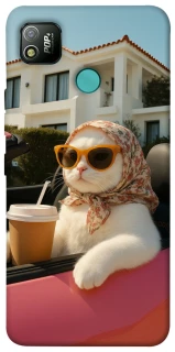 Чехол на TECNO POP 4 Stylish Cat Cruise фото 1 Чехол на TECNO POP 4 Stylish Cat Cruise фото 1 из 1
