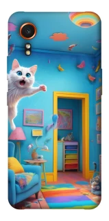 Чохол на Samsung Galaxy Xcover7 crazy cat фото 1 з 1